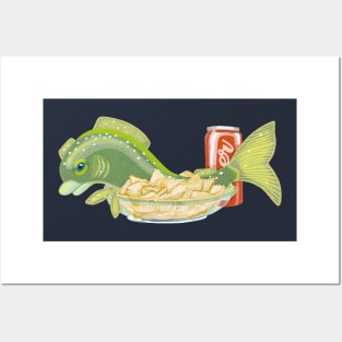 Fish & Chips Posters and Art